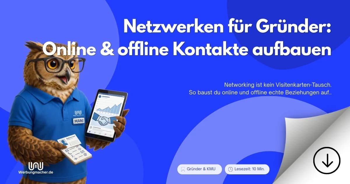 MANI präsentiert digitale Kontaktmöglichkeiten. Ratgeberillustration.