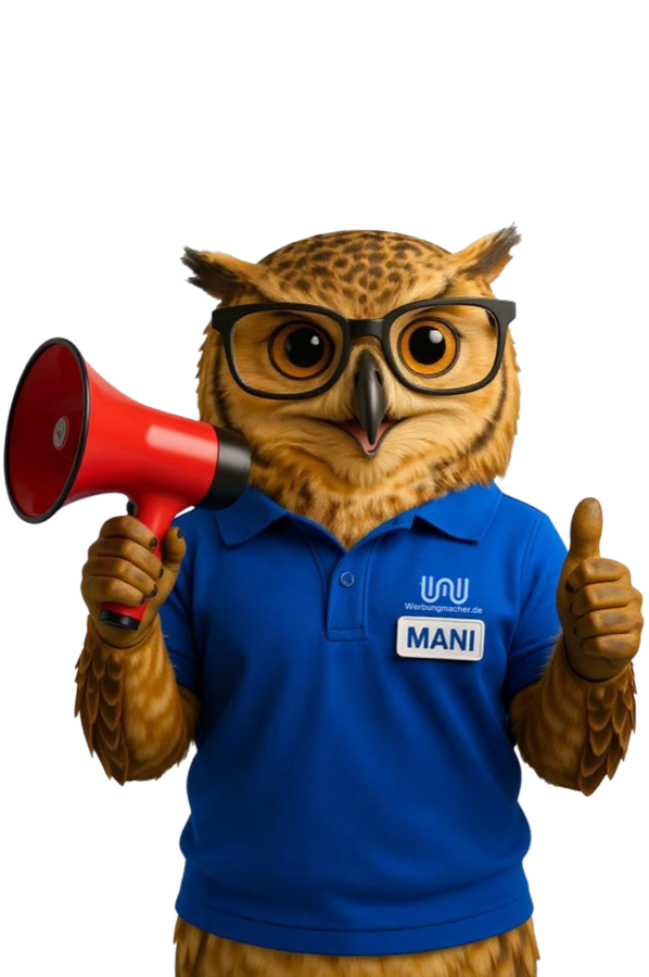 MANI mit Megaphon